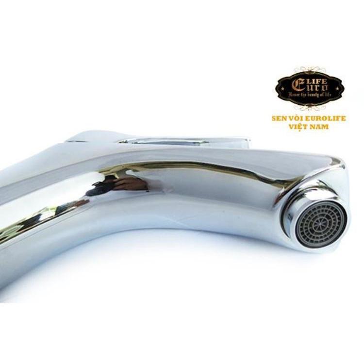 Combo Bộ vòi sen nóng lạnh Eurolife EL-1001S + Vòi lavabo nóng lạnh Eurolife EL-1002S - COMBO 1000S