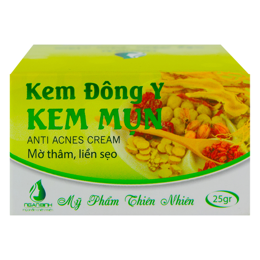 Kem Đông Y giảm Mụn Anti Acnes Cream (25g)