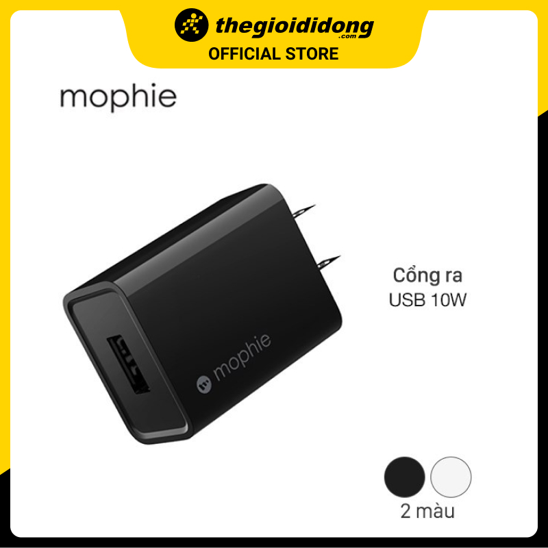 Adapter sạc 10W Mophie - Hàng chính hãng