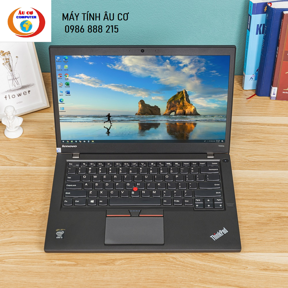 Laptop Lenovo ThinkPad T450s Core I5-5200U – Ram 8GB – SSD 256GB – Intel HD Graphics 5500 - MH 14″ HD - HÀNG CHÍNH HÃNG