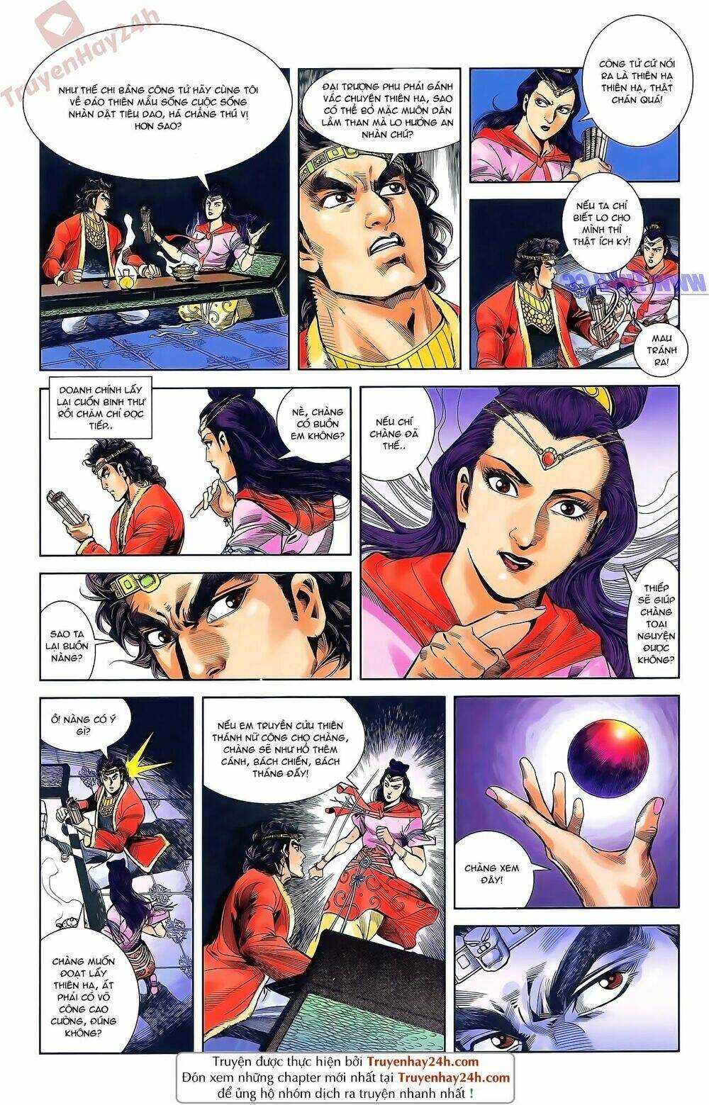 thiên tử truyền kỳ 2 - tần vương doanh chính chapter 48 11