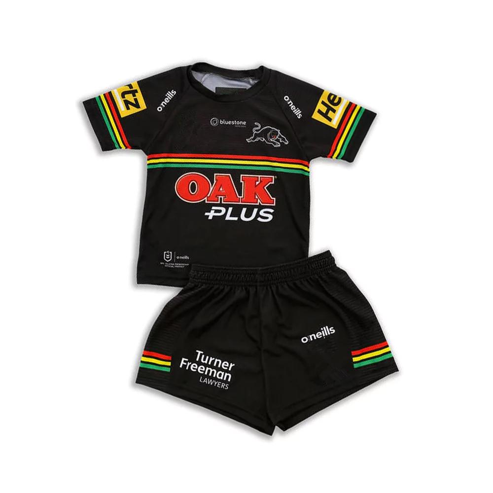 2023 Penrith Panther Kids Kit Jersey Kích thước: 16-26 Color: 2023 Kids Size: 26