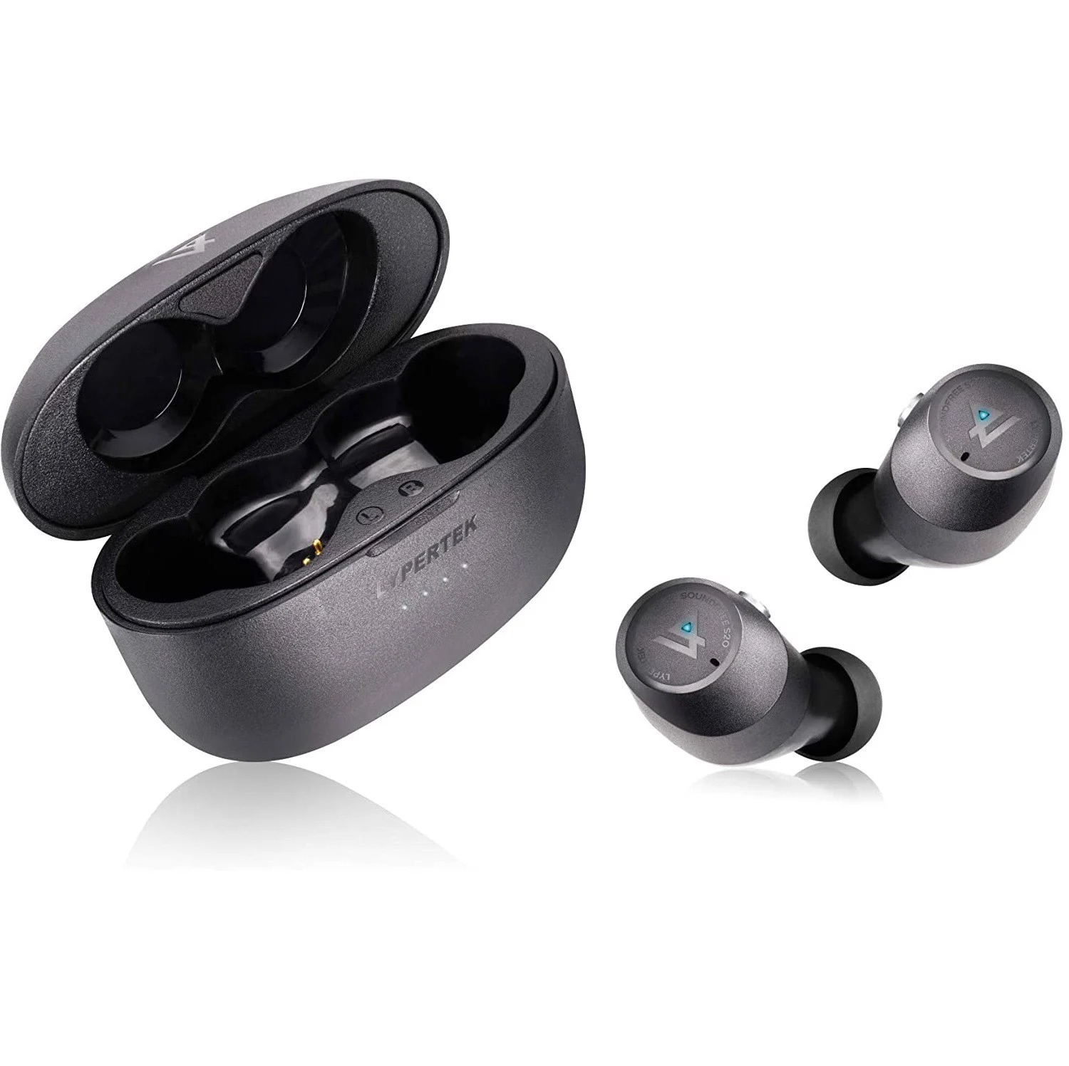 Tai nghe True Wireless Lypertek Soundfree S20 - Loa Dynamic 6mm, Micro chống ồn CVC 8.0, Xuyên âm, Sạc không dây, Bluetooth 5.0, Pin khủng 48 giờ, Chống nước IPX5 - Hàng Chính Hãng