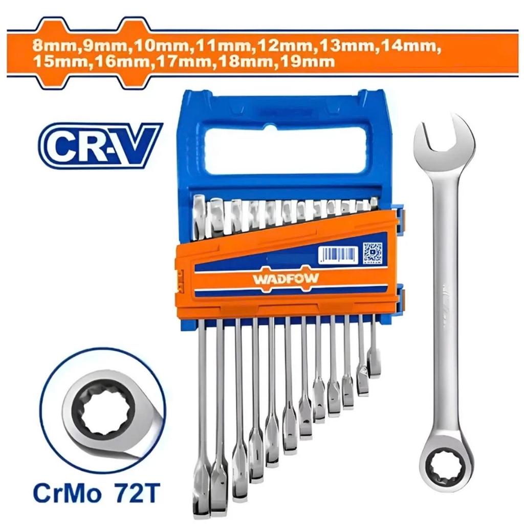 BỘ 12 CỜ LÊ MIỆNG VÒNG 2 CHIỀU WADFOW WSP4212 - HÀNG CHÍNH HÃNG