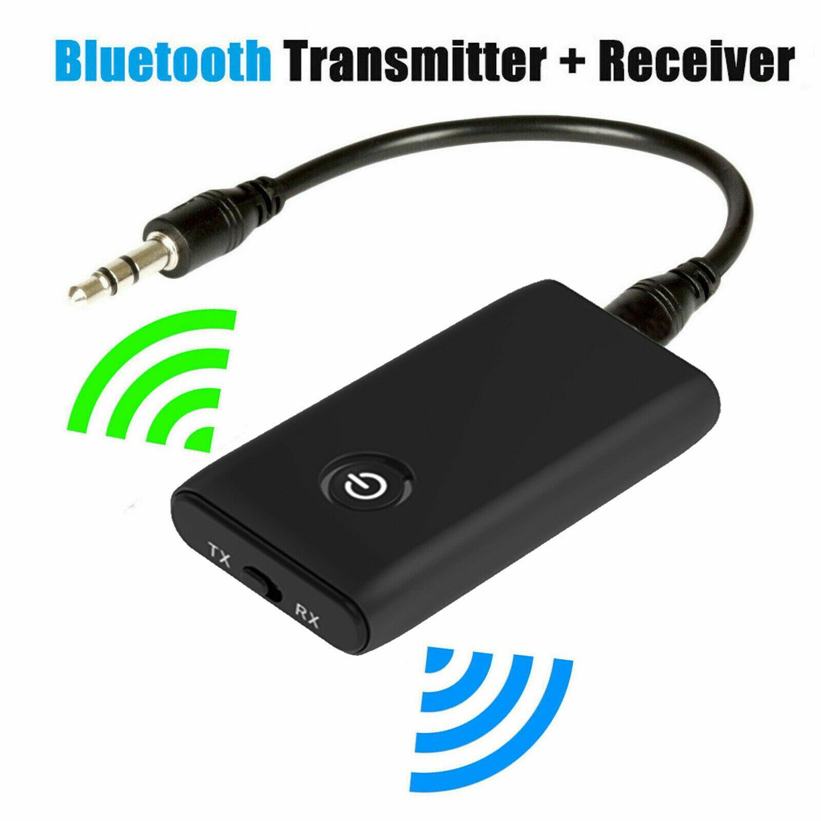 Receiver Transmitter Adapter 3.5mm Jack Handsfree HiFi Music for Car Speaker