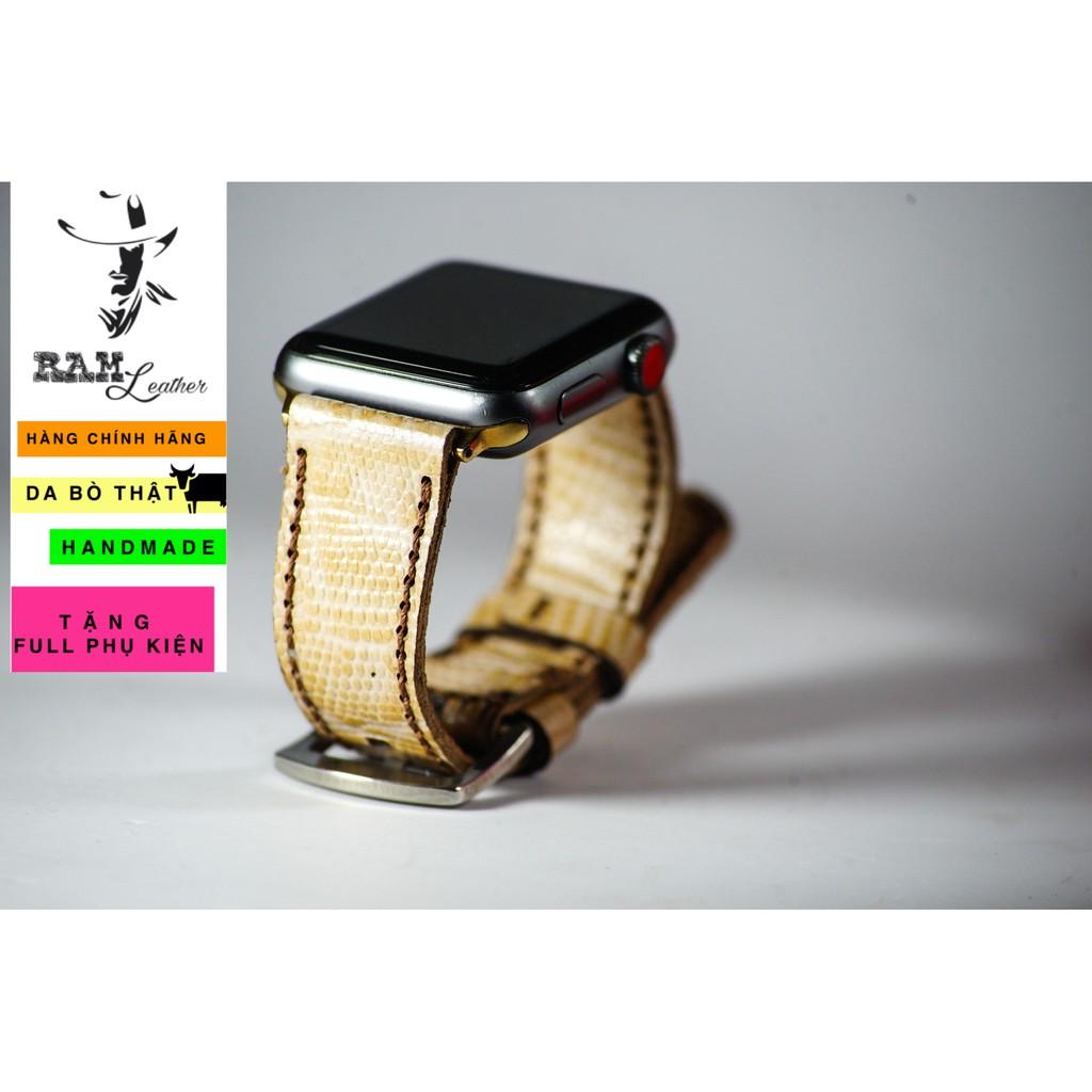 Dây đồng hồ da bò thật handmade - RAM classic 1926