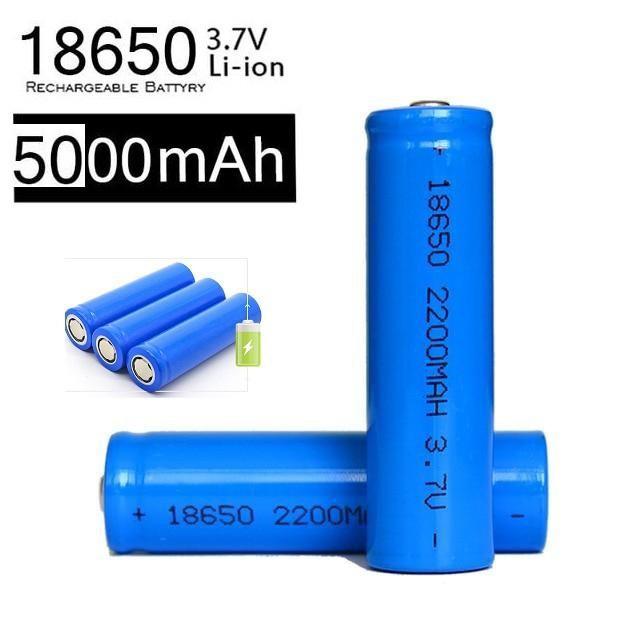 Pin Sạc 18650 5000mAh 3.7V lắp vào các trang bị điện tử, phục vụ Box sạc, quạt usb, cell laptop, đèn pin, mic,đèn laze