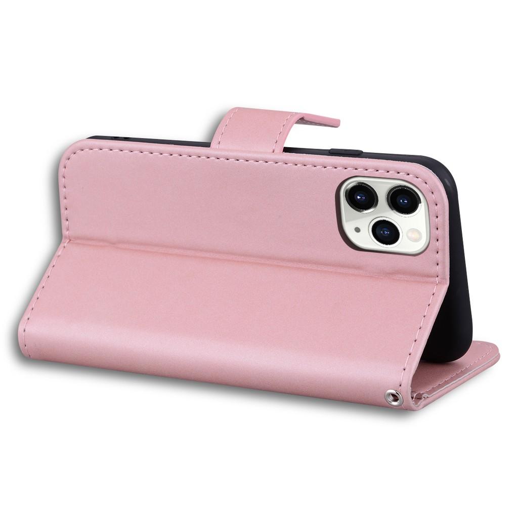 Ốp lưng da ví gập cho iPhone 12 iPhone 11 Pro Max iPhone 12 mini iPhone X XS MAX XR