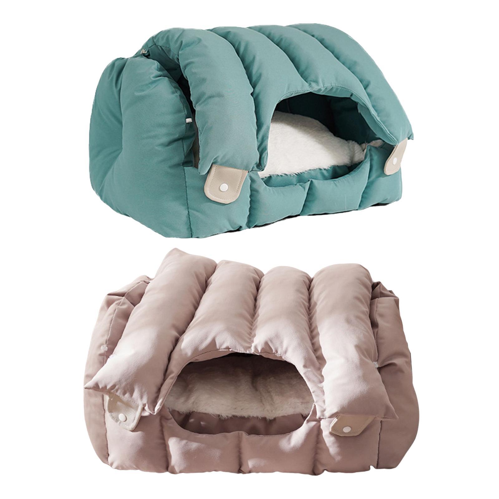 Large Cat Bed, Cushion Sleeping Bed Nest Supplies for Small Medium Dog Small Cats