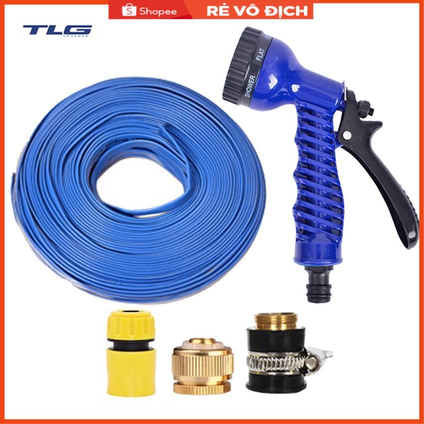 Bộ dây và vòi xịt tăng áp lực nước,rửa xe, tưới cây 15m 206843