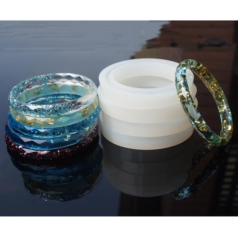 Khuôn Silicone Làm Vòng Tay Resin Đa Giác - Trường Thịnh Sài Gòn