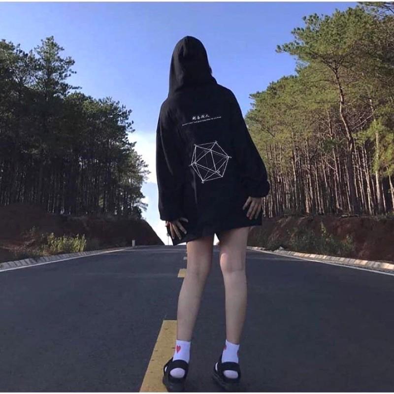 Áo hoodie REASON lập phương hottrend