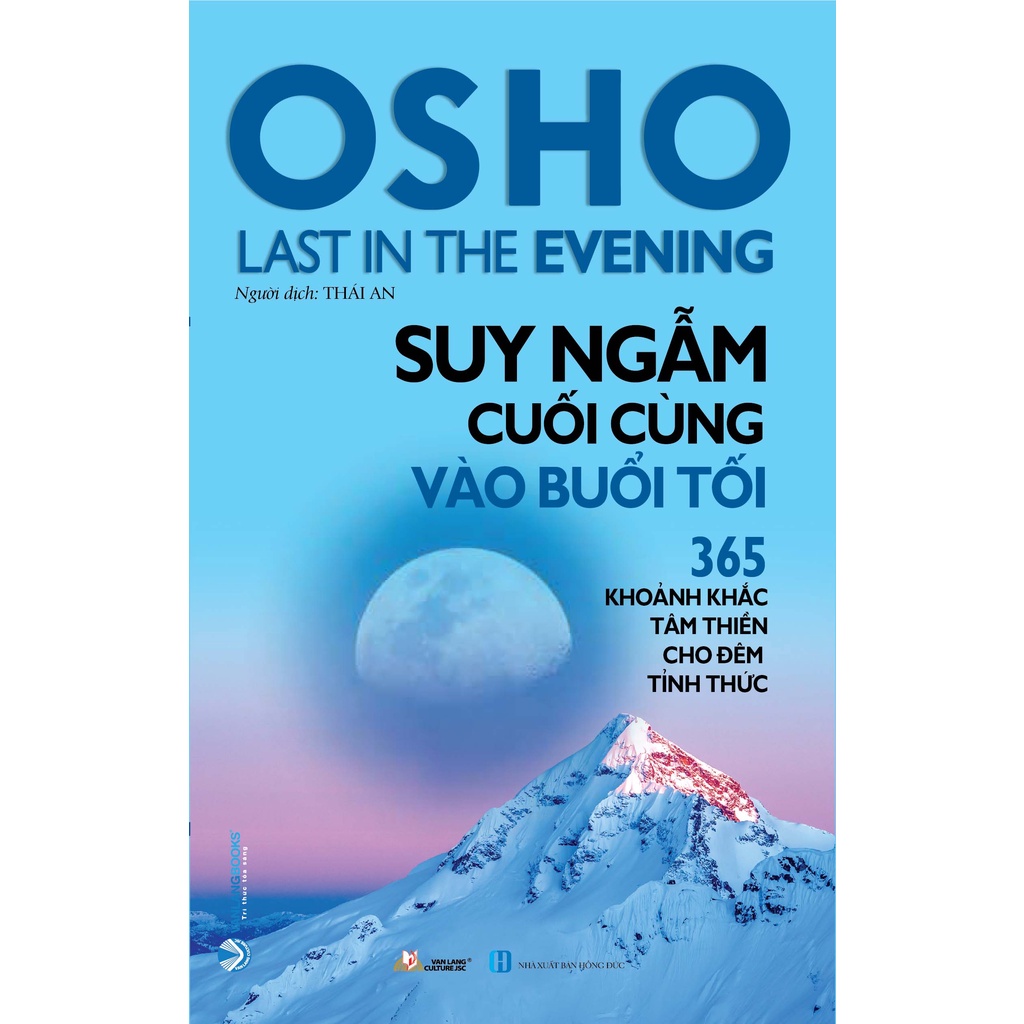 Sách OSHO Suy Ngẫm Cuối Cùng Vào Buổi Tối