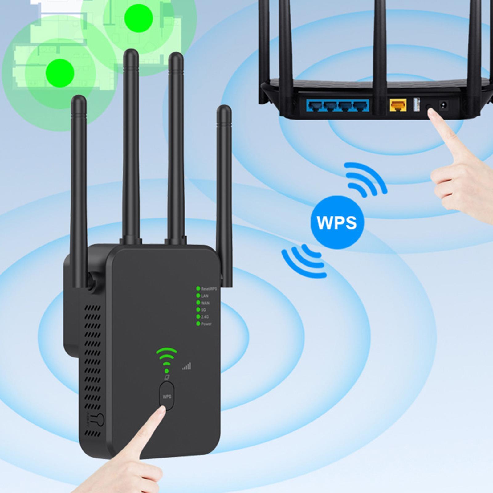 WiFi Amplifier WiFi Wps Plug and Play Internet Extender EUR