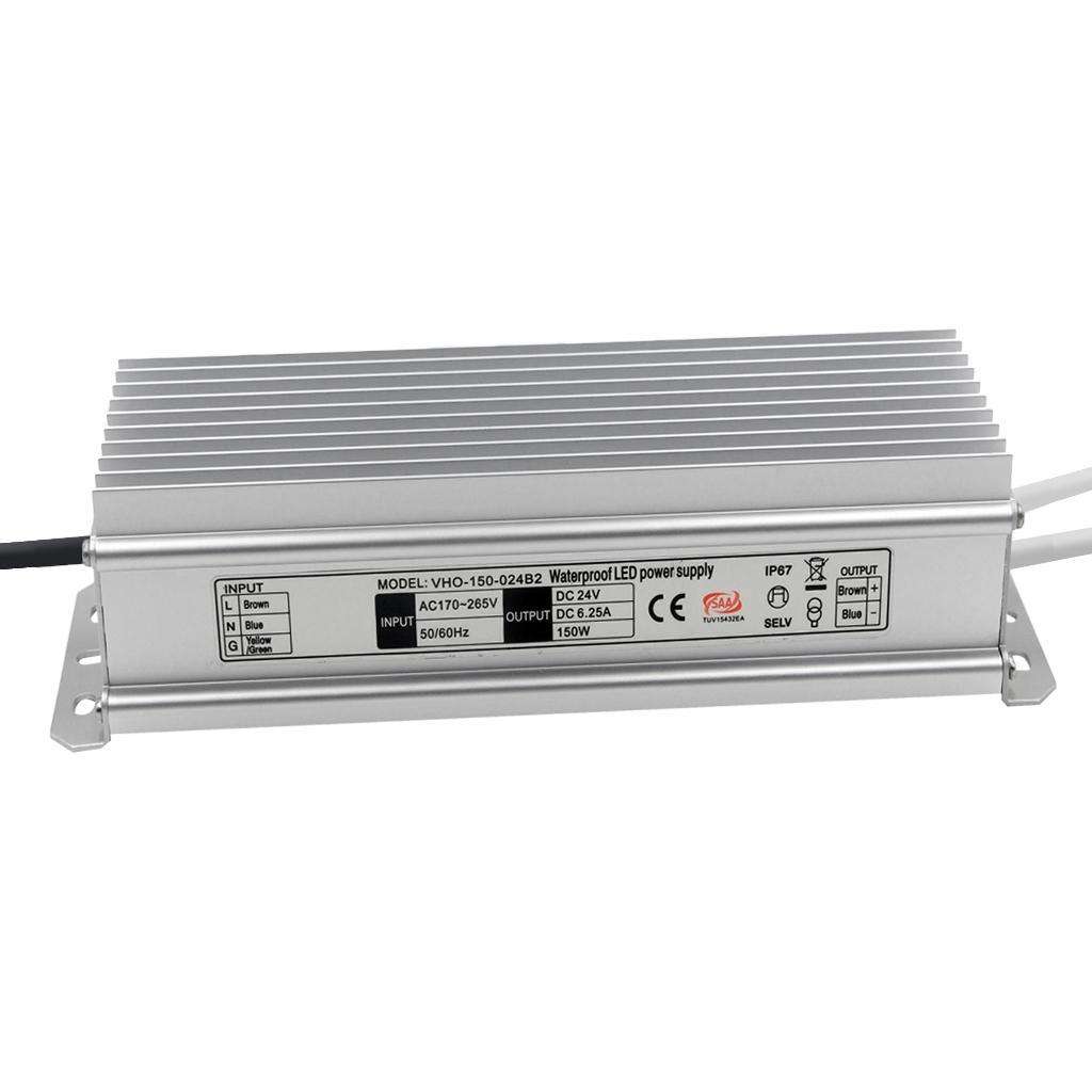 150W 24V Waterproof LED Driver Constant Voltage Power Supply Power Supply