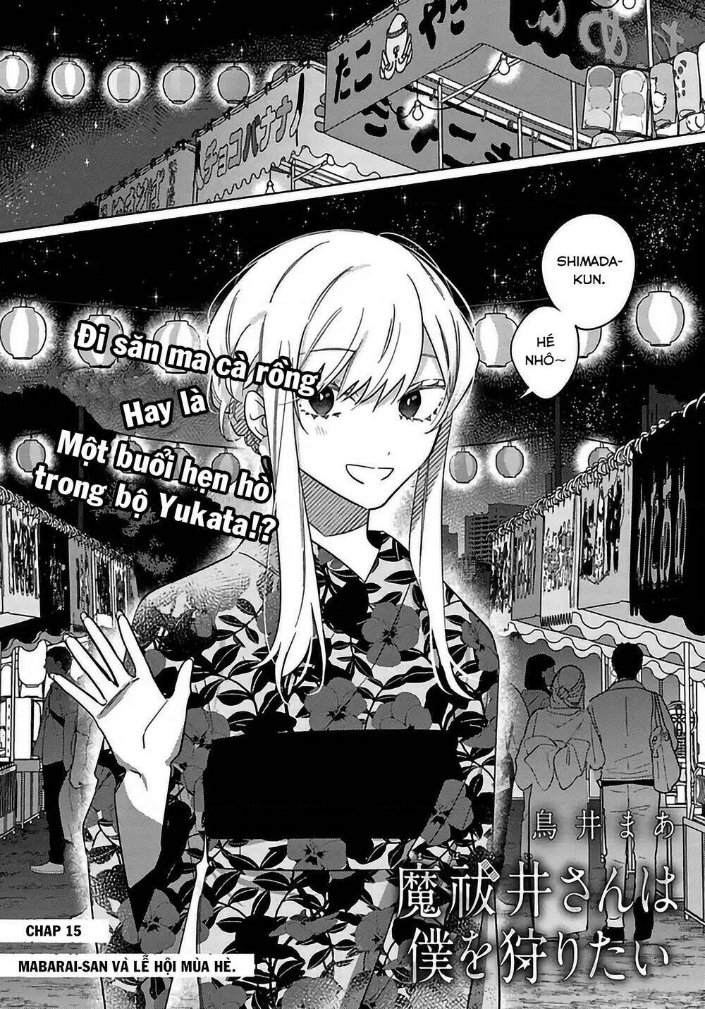 mabarai-san cố gắng săn tôi! chapter 15 2