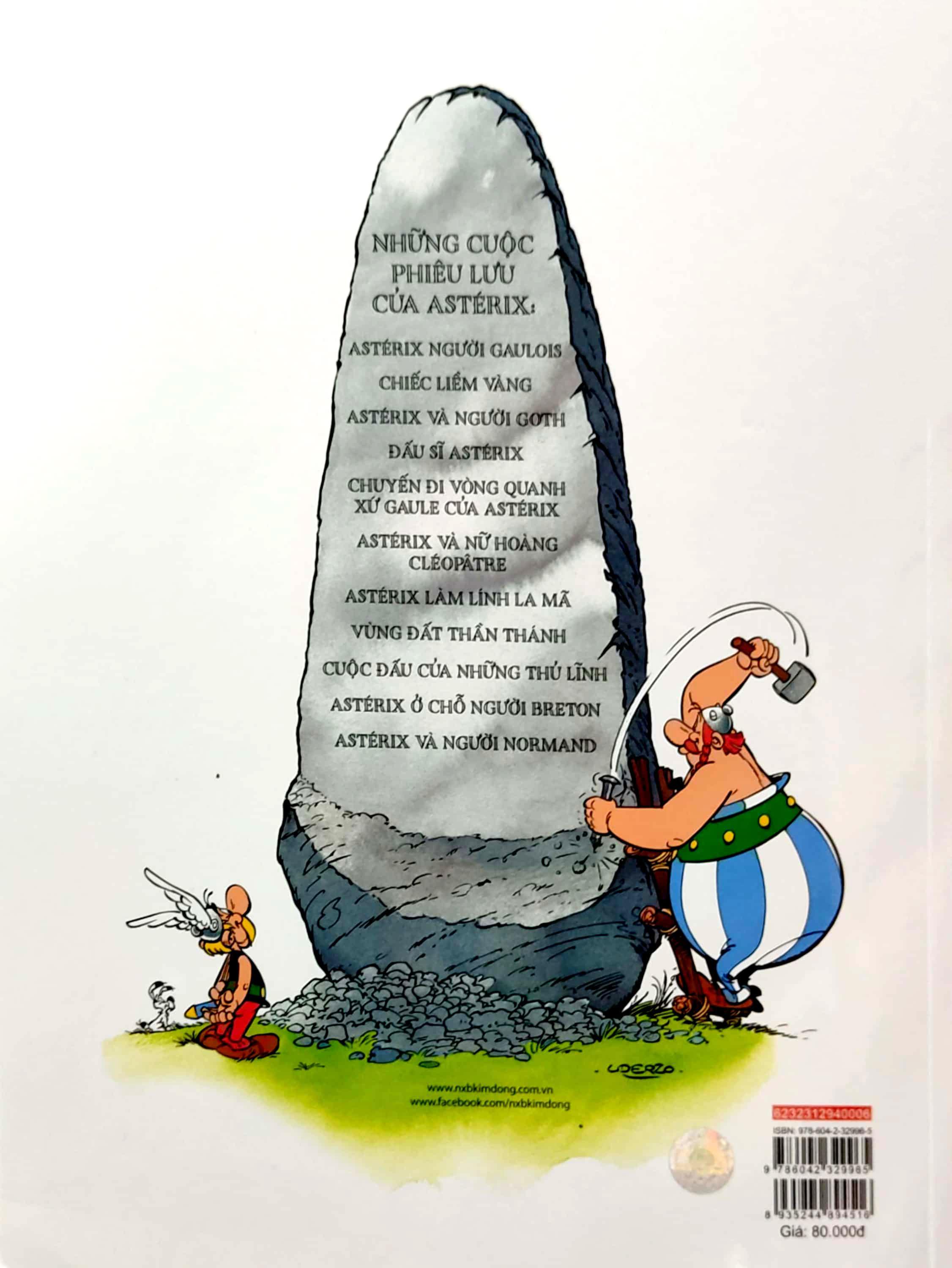Asterix - Astérix Và Nữ Hoàng Cléopâtre (Tái Bản 2023)