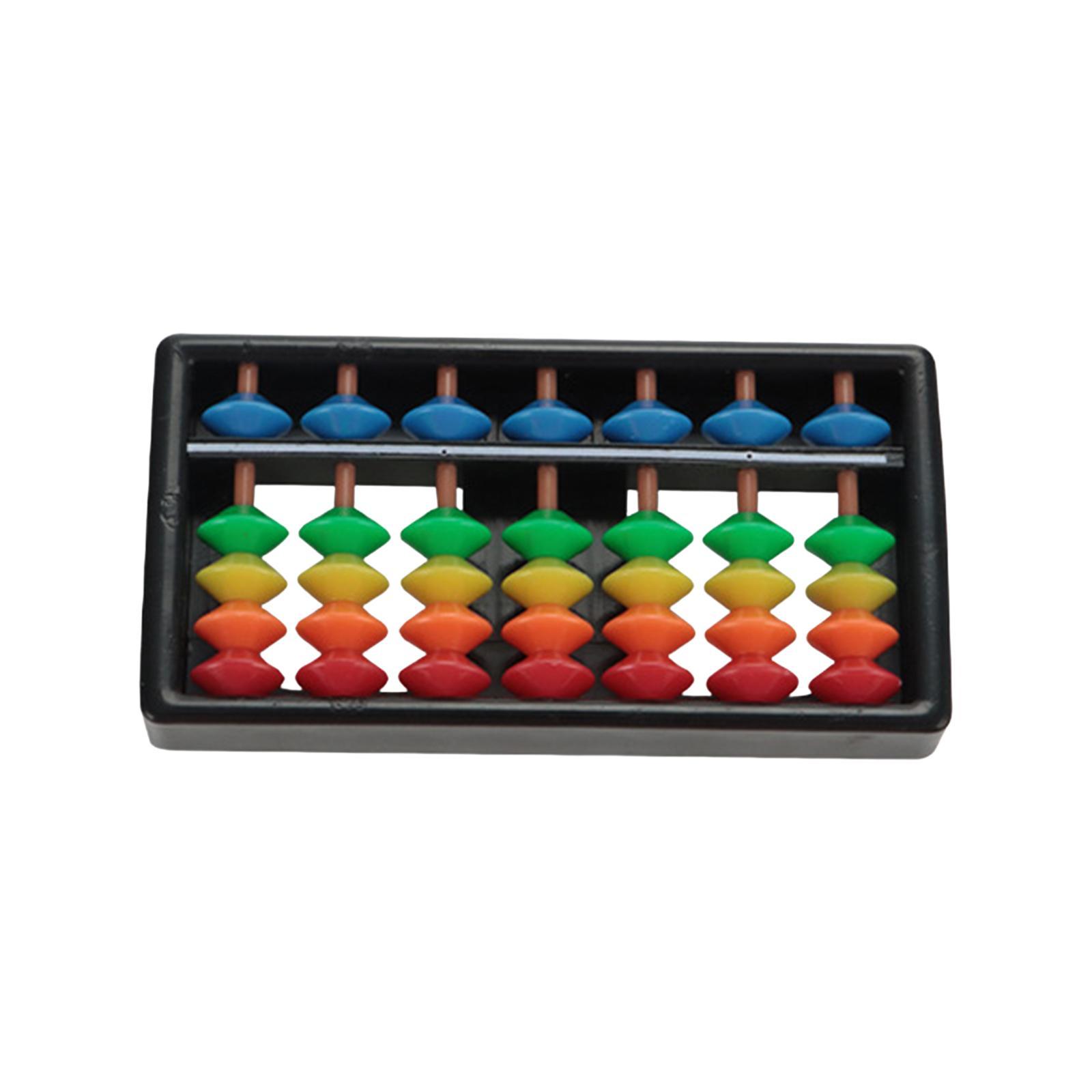 Kid Activity Busy Board DIY Accessories Colorful Abacus for Kids Preschool