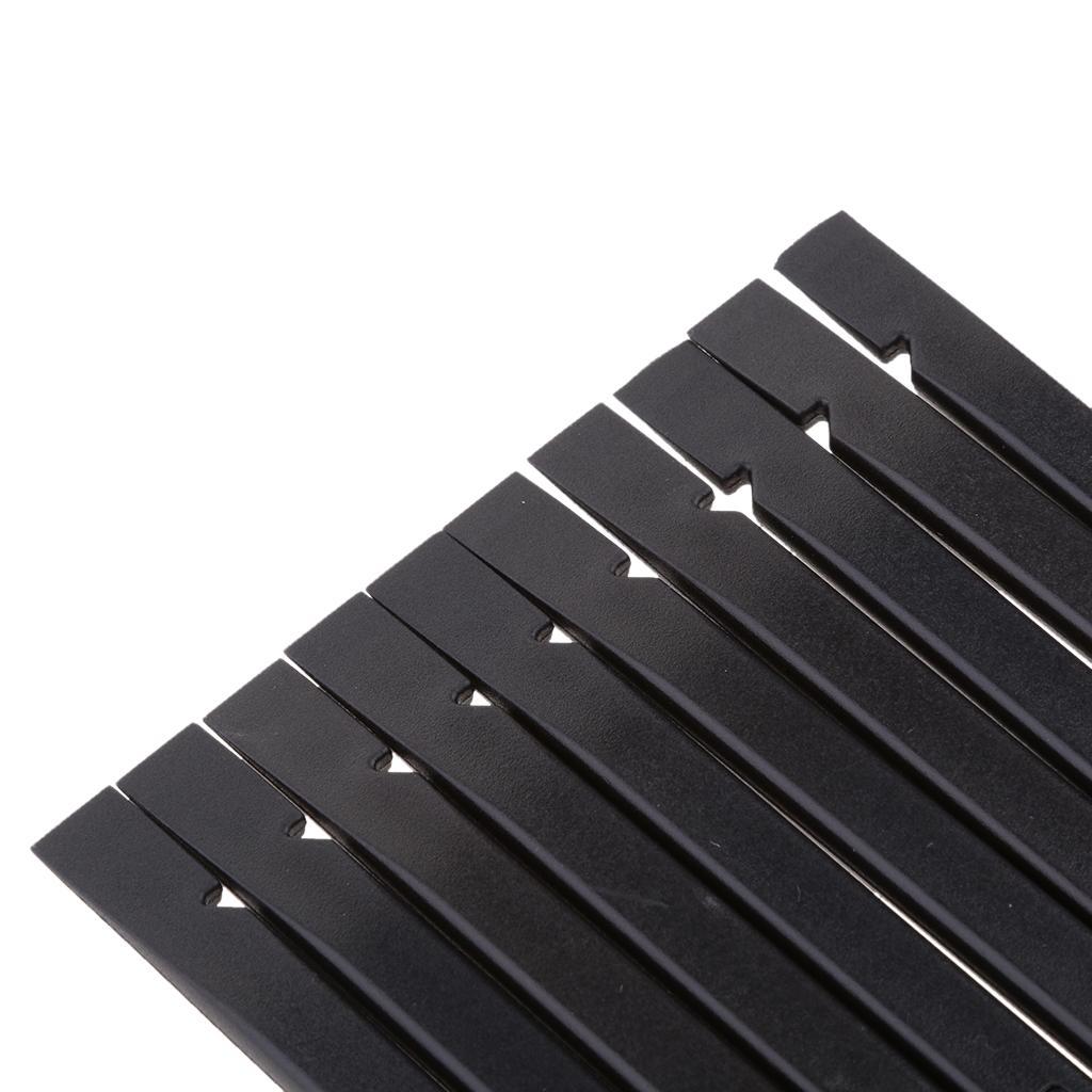 20Pcs Anti Static Plastic Spudger Nylon Stick Pry Open Tool for Phones Black