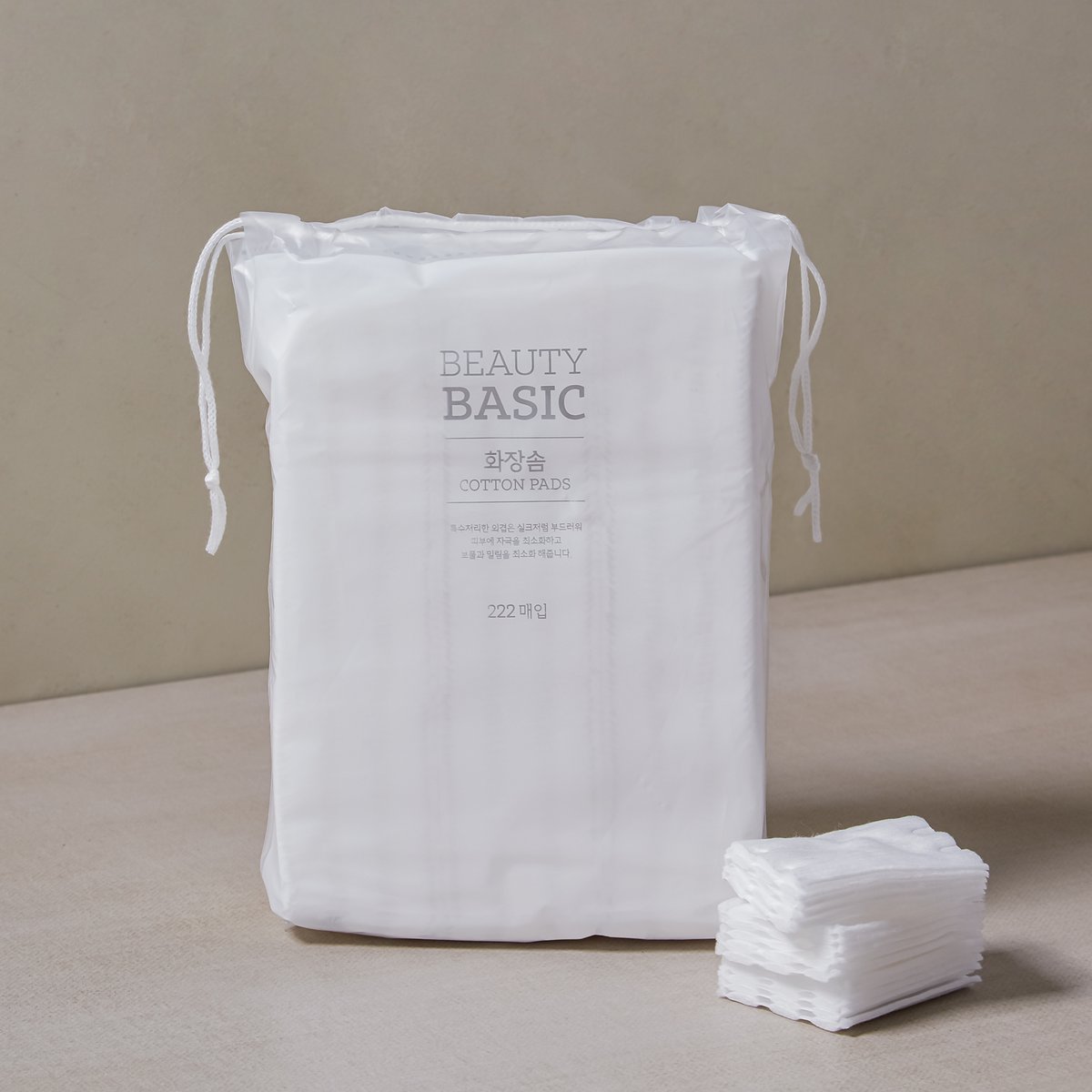 Combo Làm Sạch Da - Bông Tẩy Trang Cotton và Nước Tẩy Trang No Brand