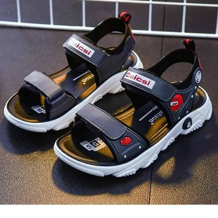 Giày sandal dành cho bé trai đế mềm kiểu Hàn Quốc
