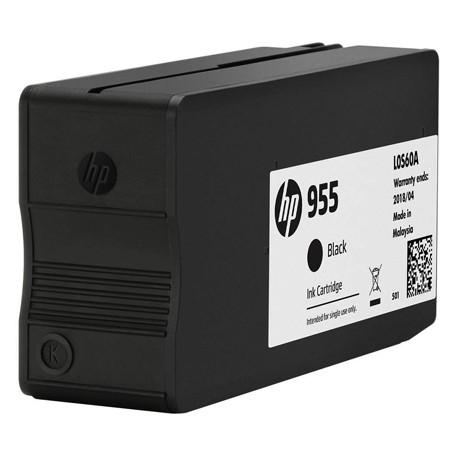 Mực In HP 955 Black Original Ink Cartridge_L0S60AA - Hàng Chính Hãng