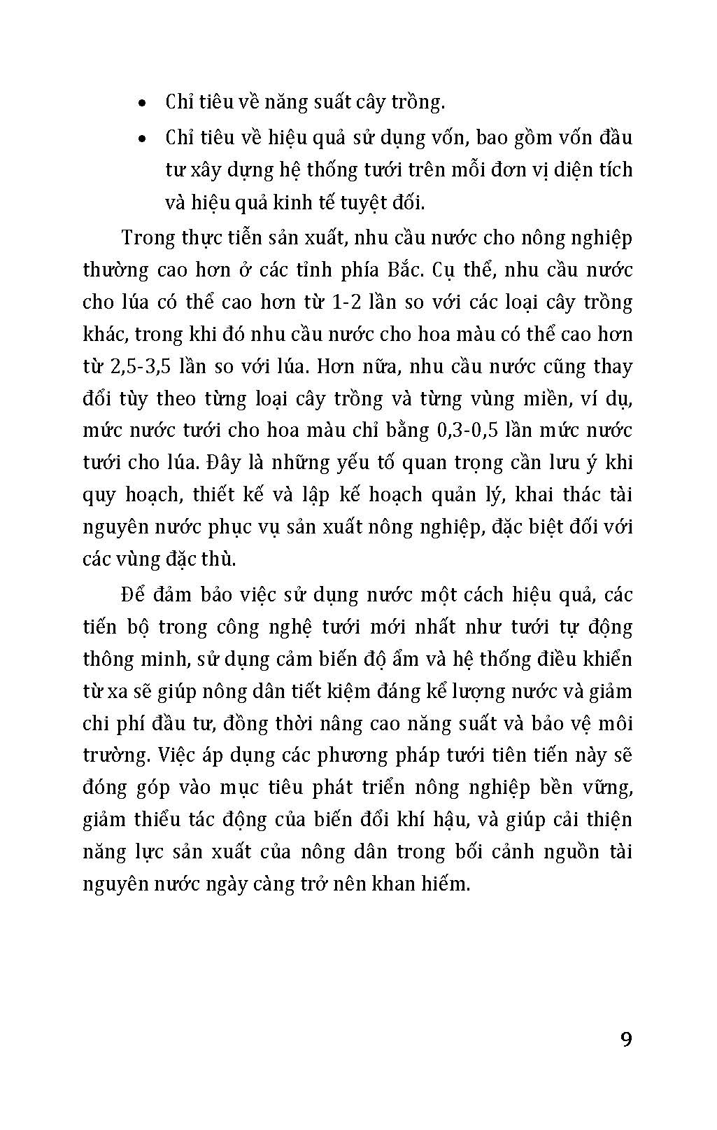 Nông Nghiệp Xanh Và Sạch - Kỹ Thuật Tưới Trong Nông Nghiệp Xanh