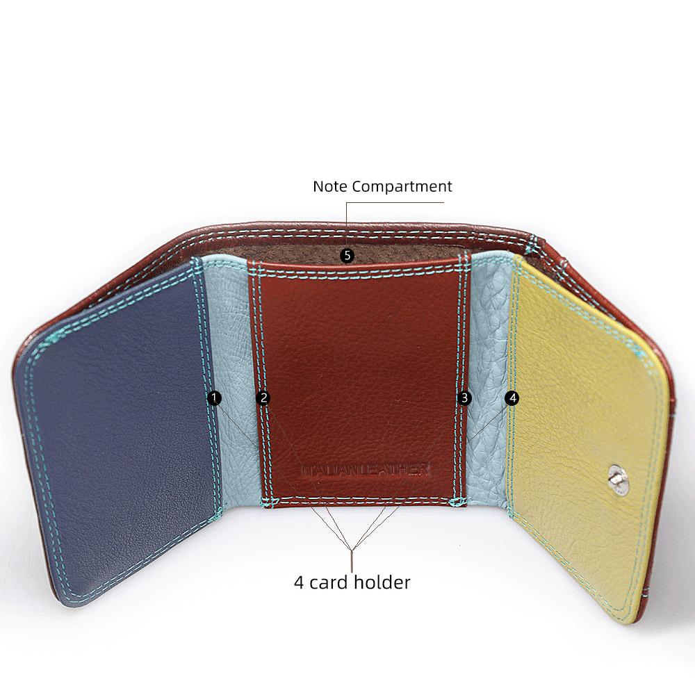 Beth Mèo Mini Da Thật Chính Hãng Da Nữ Ví Nhỏ Nữ Cao Cấp Đựng Thẻ Ví Mỏng Bò Nữ Thời Trang Túi Tiền đồng Xu Ví Cầm Tay