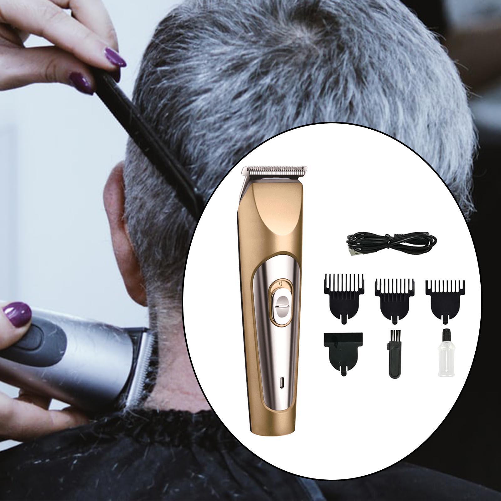 Professional Hair Clipper Removable USB Rechargeable for Men Stainless
