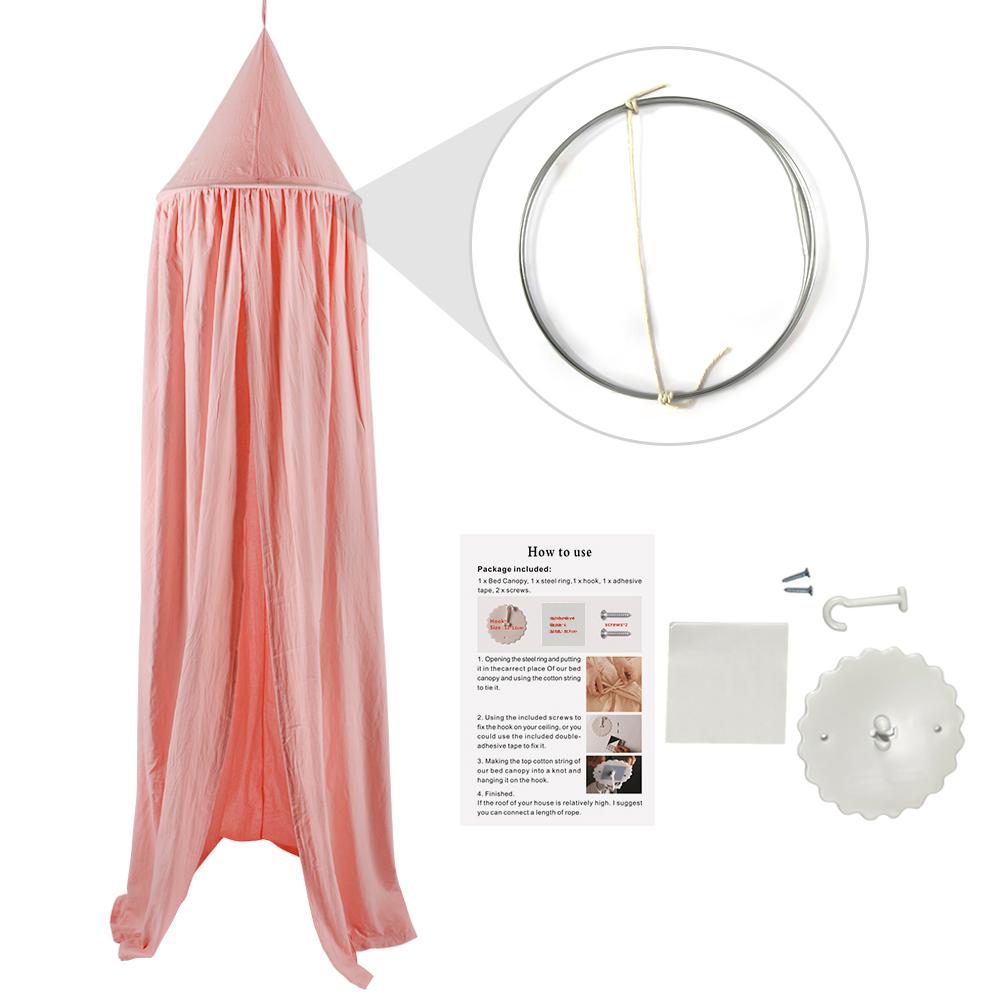 Lều treo công chúa cotton trang trí phòng trẻ