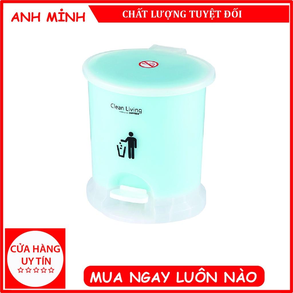 Thùng Rác Oval Nhỏ Duy Tân