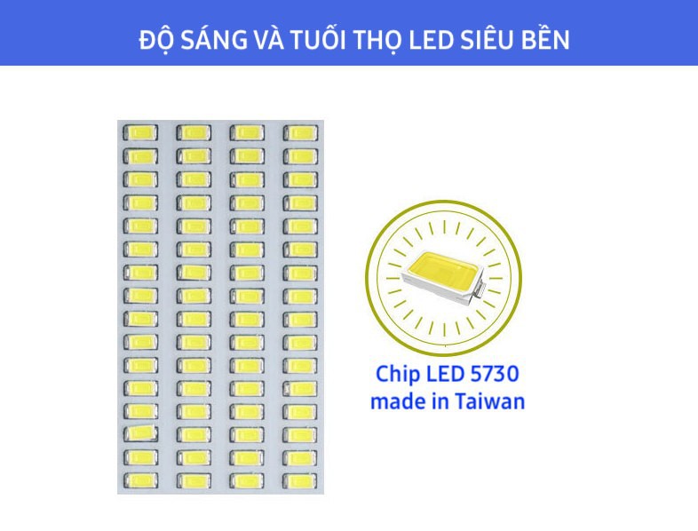 Đèn đường năng lượng mặt trời chính hãng JD6650 tiết kiệm điện, thời gian chiếu sáng đèn lên đến 10-12 giờ/ngày