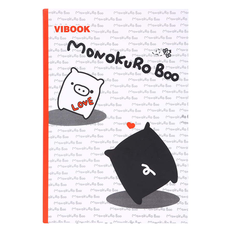 Lốc 5 Quyển Tập Vibook Sinh Viên &quot;Monokuroboo&quot; (200 Trang) - Mẫu Ngẫu Nhiên