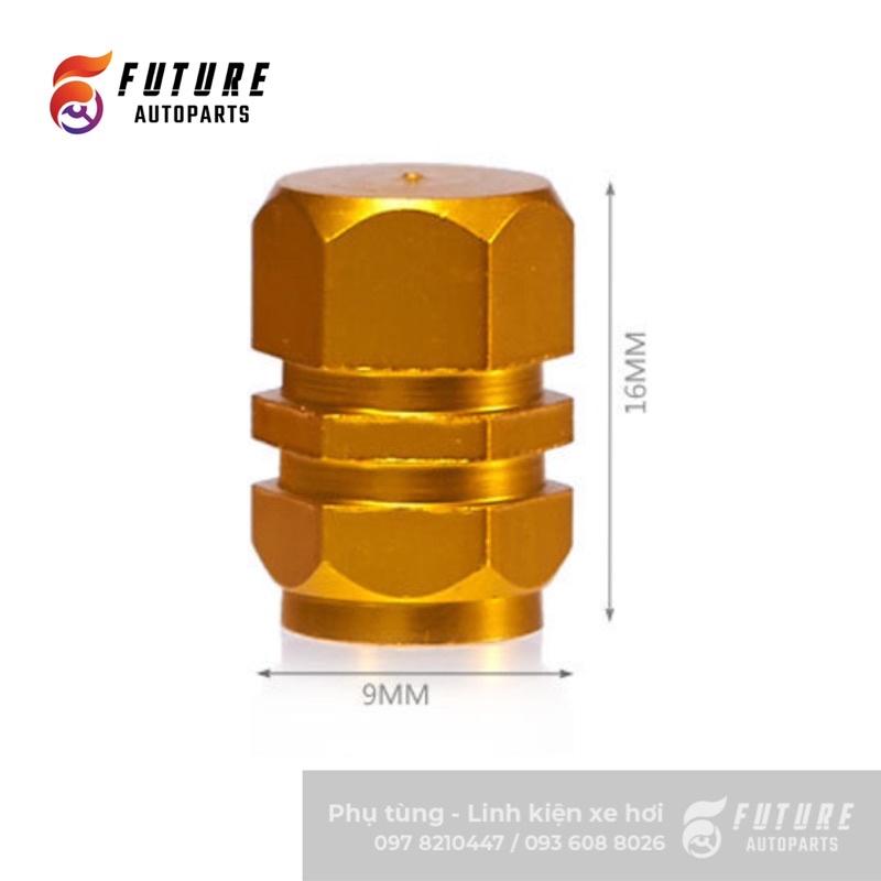 Bộ 4 nắp chụp chân van lốp xe hơi, xe máy nhiều màu sắc lựa chọn