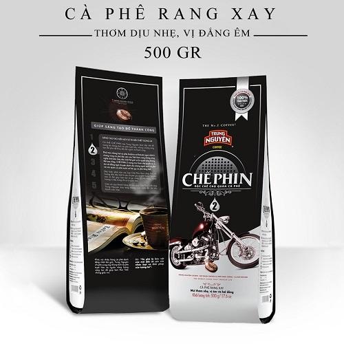 Combo 2 Bịch Cà phê Rang Xay - Chế Phin 1 - Trung Nguyên Legend - 500gr - Culi, Robusta