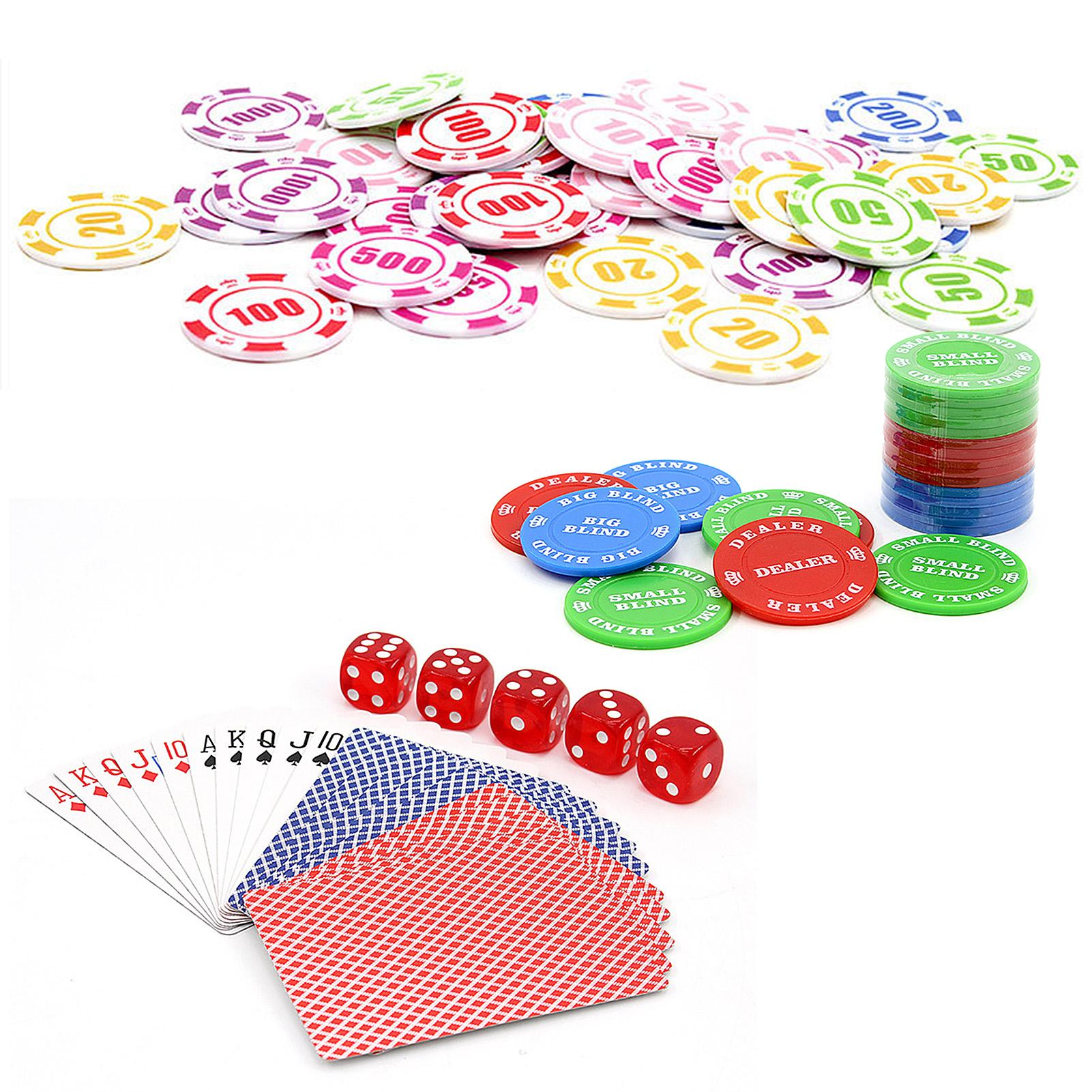 Bộ Bài Chơi Poker Đầy Đủ Dụng Cụ