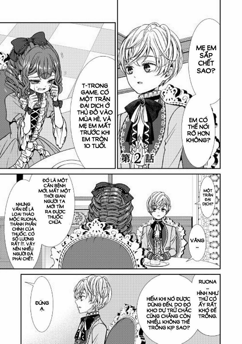 nhật ký theo dõi vị hôn thê tự nhận mình là nữ phụ phản diện 1 chapter 2 1