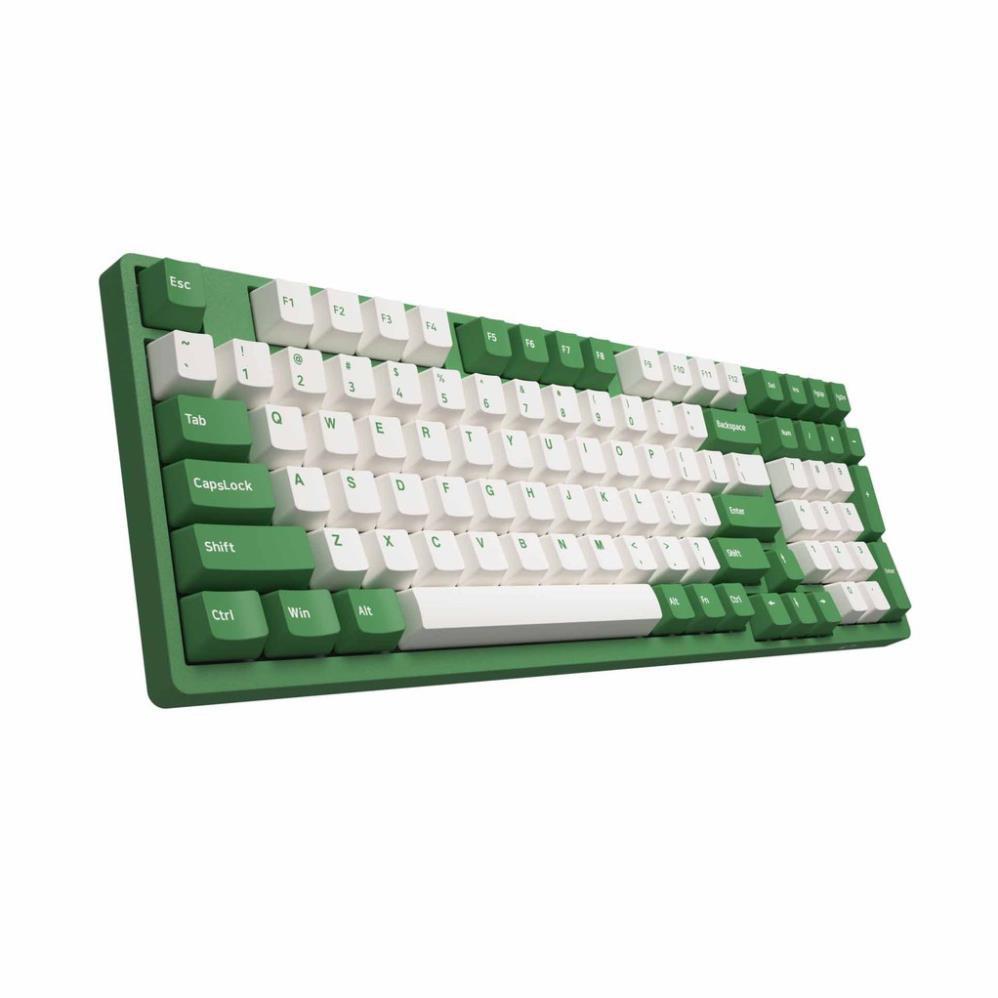 Bàn phím cơ AKKO 3098 DS Matcha Red Bean - Hàng chính hãng