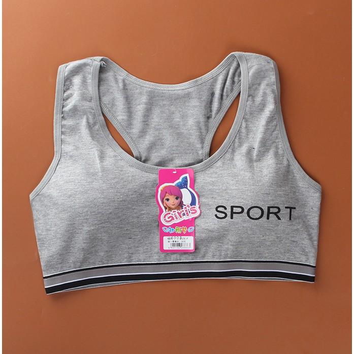 Bra / Áo Lá Học Sinh Mút Mỏng Sport Xuất Hàn Hàng Loại Đẹp.