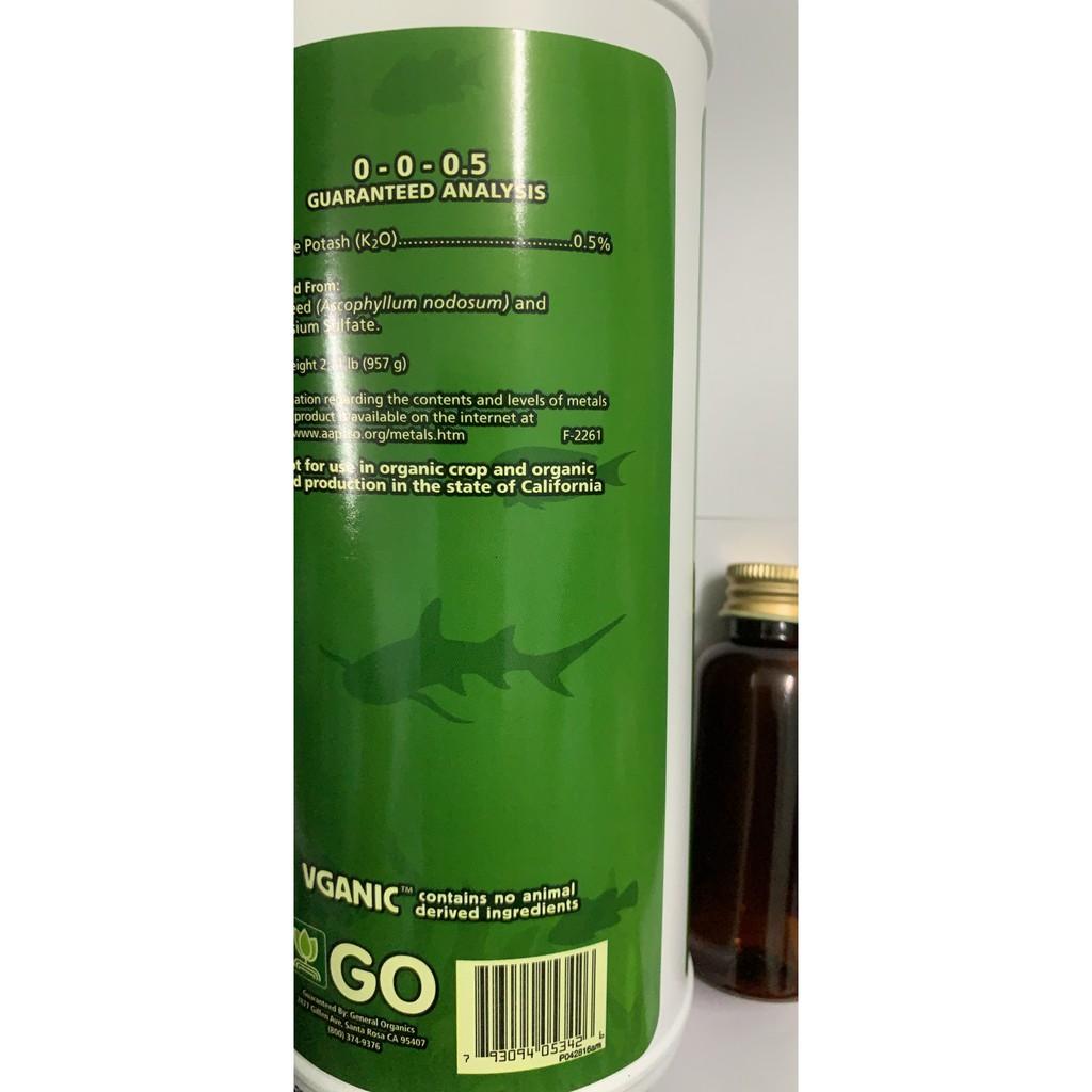 Phân Bón Lá Hữu cơ Rong Biển Cho Phong Lan Con - Cây Mới Đâm Chồi Bio Weed 0 - 0 - 05 lọ chia lẻ 50ml nhập Mỹ