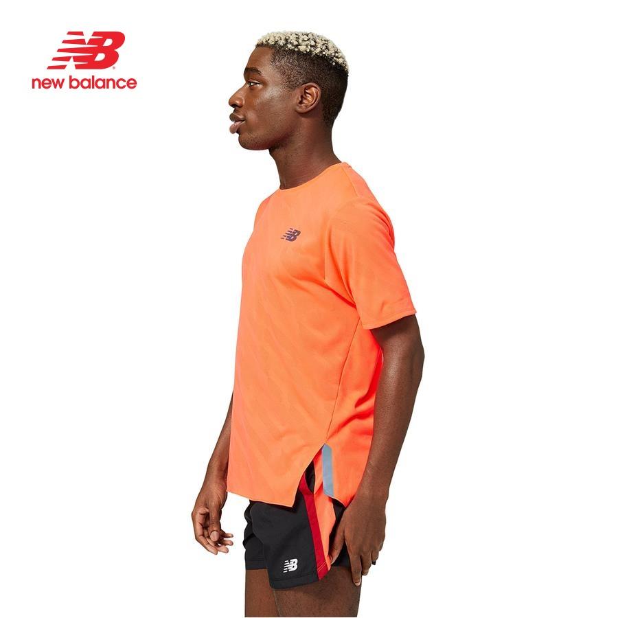 Áo thun thể thao nam New Balance APP RUNNING T-SHIRT M ELECTRRD - MT23281ERE (form quốc tế)