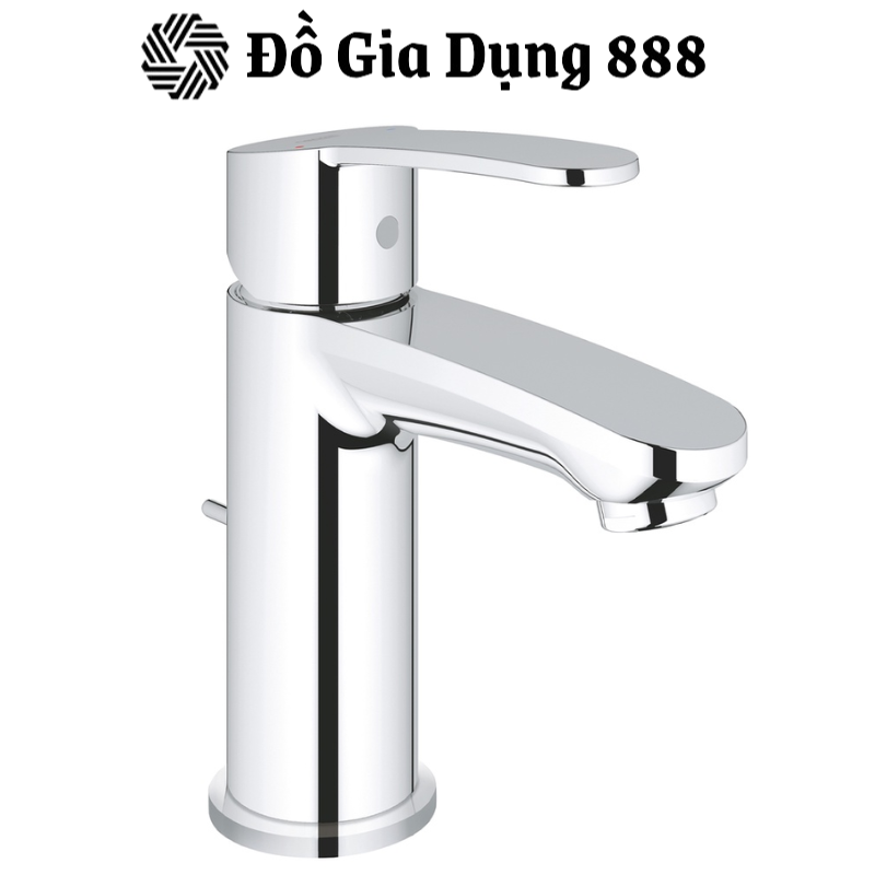 Vòi Chậu GROHE EUROSTYLE COSMOPOLITAN Size S - 23037002, Chất Liệu Chrome, Nhập Đức, BH 12 Tháng