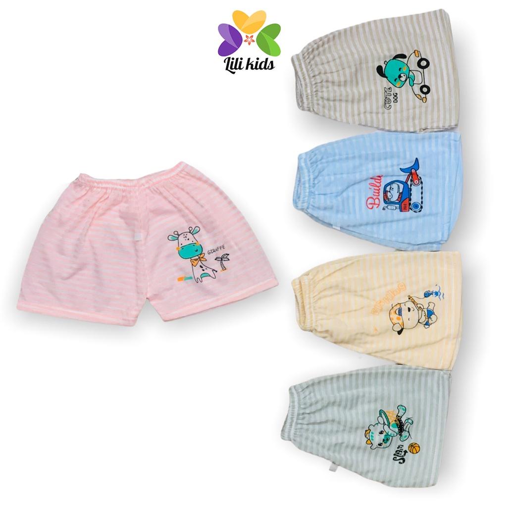 Quần Chục Đùi LILI.KIDS Quần Cotton Carter Cộc Mùa Hè Cho Bé Trai Bé Gái QC03