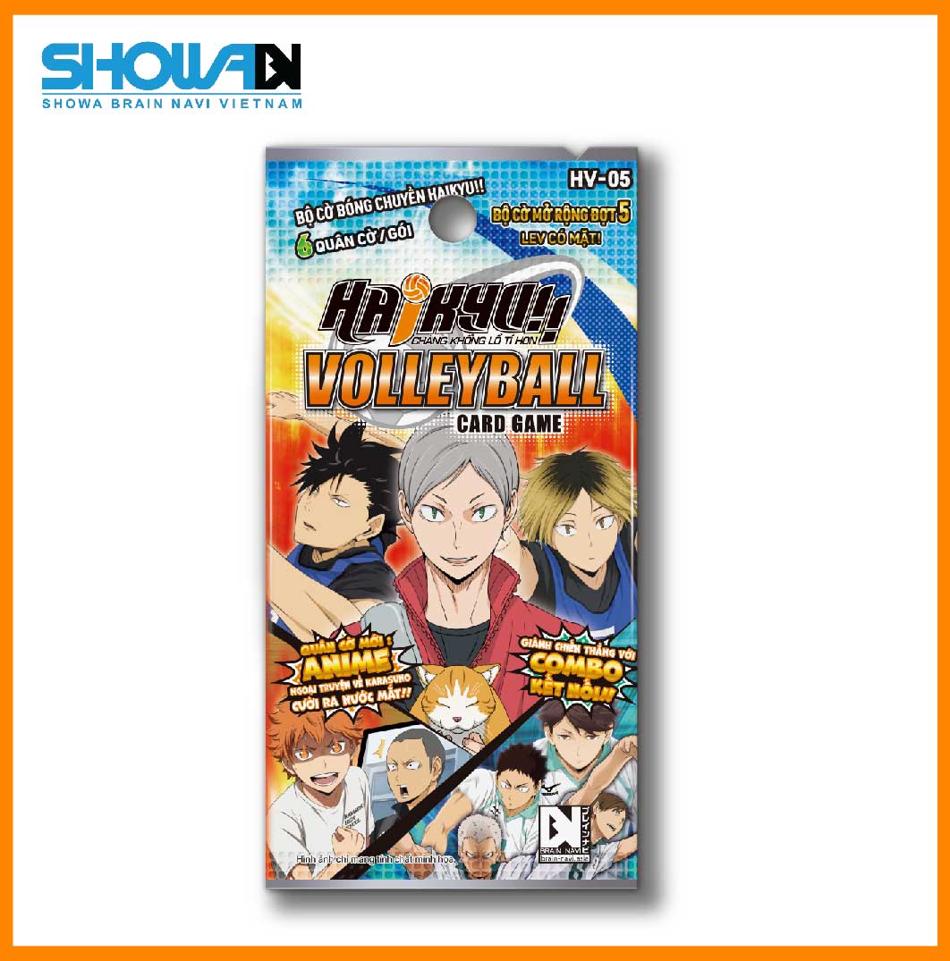 Gói cờ mở rộng HV-05 - Bộ cờ bóng chuyền HAIKYU - 6 Quân cờ / Gói