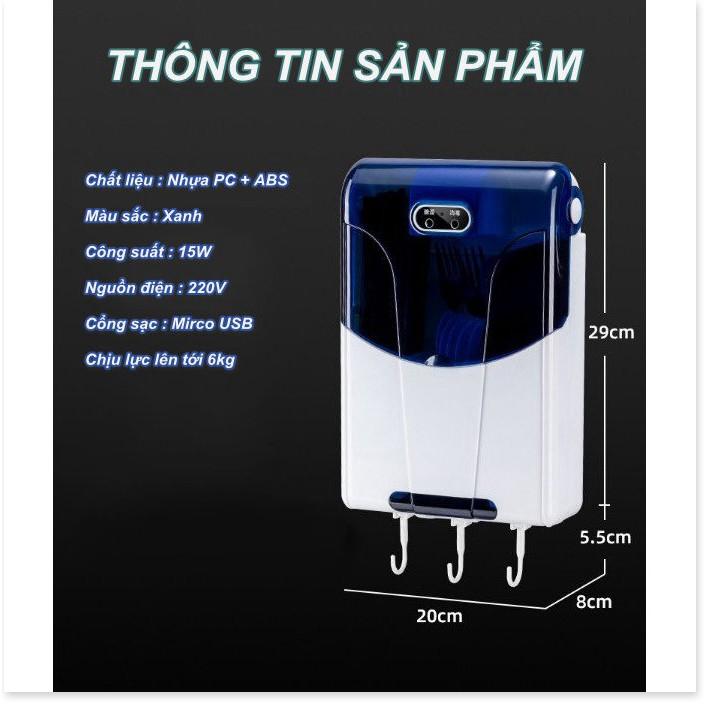 ️ KỆ MÁY KHỬ TRÙNG & SẤY KHÔ NHANH ĐŨA, THÌA