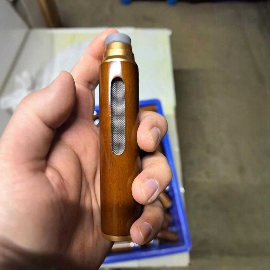 Gạt Tàn Cá Nhân Di Động, Dùng Cho Ô tô Cầm Tay, Du Lịch, Chất Liệu Gỗ Cao Cấp [ Free Ship