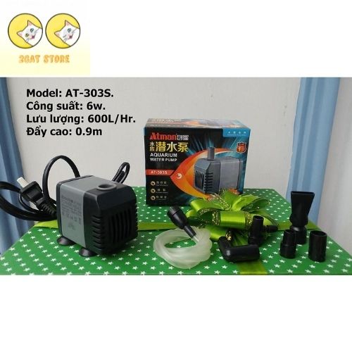 Máy bơm Atman 301S / 302S / 303S / 304s / 305s / 306s - Đủ Công Suất Cho Các Hồ