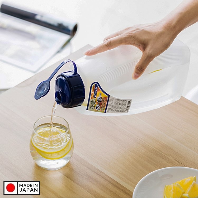 Combo Bình đựng nước 2L + Bình đựng nước có quai CH 1.8L nội địa Nhật Bản