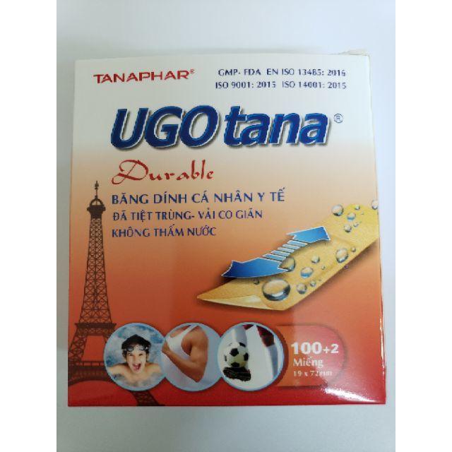 Băng keo cá nhân Ugotana ngón tay, Băng cá nhân tiệt trùng không thấm nước