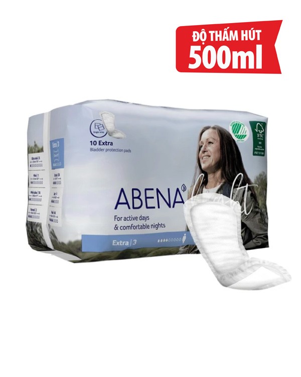 [Combo chăm sóc mẹ bầu và đi sinh] Nhập khẩu từ Đan Mạch -  Abena Nhẹ Nhàng Chăm Sóc (8 món) - An toàn cho mẹ và bé